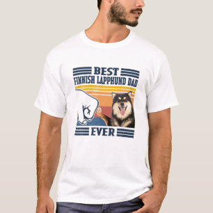 Mens Best Finland Lapphund Vater Ever Funny Dog Li T-Shirt