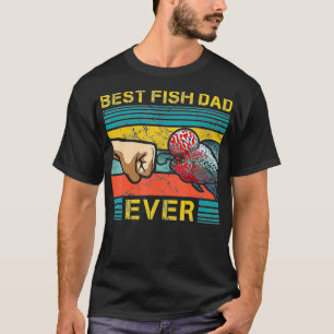 Mens Best Fish Vater Ever Funny Fish Behaltend Ent T-Shirt