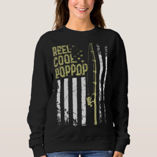 Mens Best Fisherman Reel Cool Poppop für Daddy Fat Sweatshirt