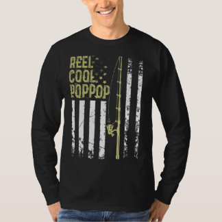 Mens Best Fisherman Reel Cool Poppop für Daddy Fat T-Shirt