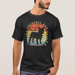 Mens Best Frenchie Vater je Daddy Frenchie Bulldog T-Shirt