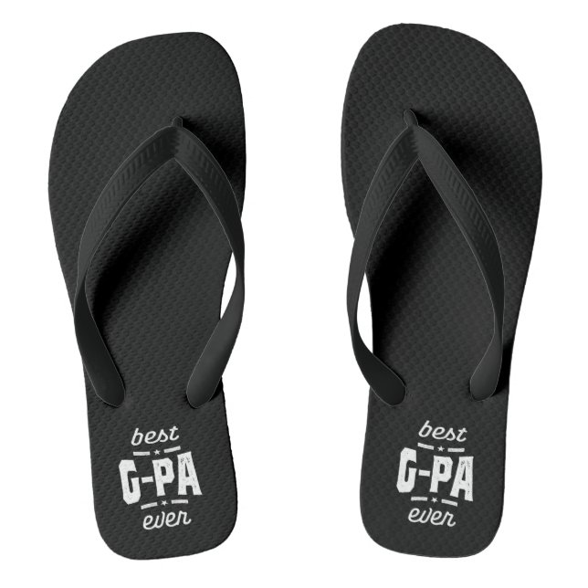 Mens Best G-Pa je Geschenk Opa-Geschenk Flip Flops (Fußbett)