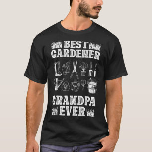 Mens Best Gardena Opa je Gartenlandschaft T-Shirt