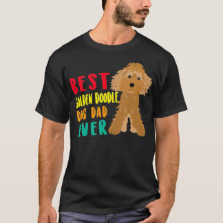 Mens Best Golden Doodle Vater Ever Fathday F T-Shirt