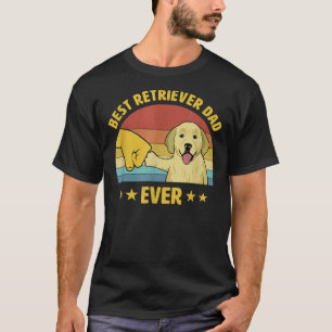 Mens Best Golden Retriever Vater jemals Vintage We T-Shirt