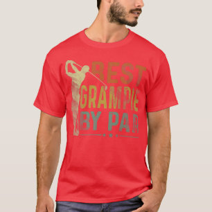 Mens Best Grampie Par Funny Golf im Tessin T-Shirt