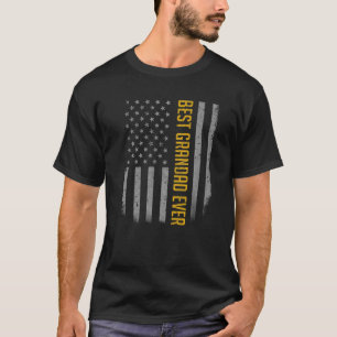 Mens Best Grandad jemals American Flag für Vater' T-Shirt