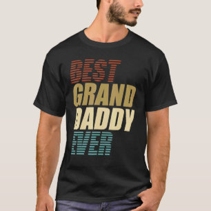 Mens Best Granddaddy je Großeltern Vater Vater T-Shirt