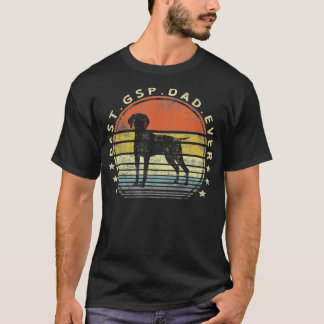 Mens Best GSP Vater je Dog Lover Eigentümer Deutsc T-Shirt