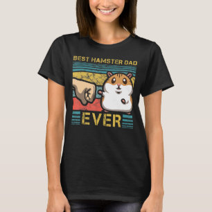 Mens Best Hamster Vater Ever Cavy Hammy Daddy Papa T-Shirt
