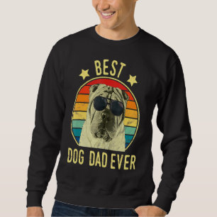 Mens Best Hund Vater je chinesischer Shar Pei Vate Sweatshirt