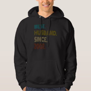 Mens Best Husband Seit 2002 Vintage Paare Marri Hoodie