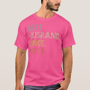 Mens Best Husband seit 2019 Epic 2. Wedding Anni T-Shirt