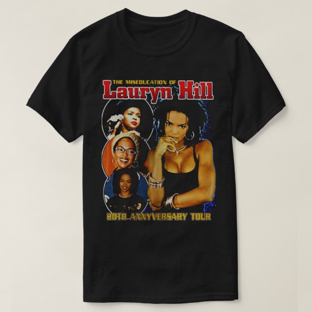 Mens Best Lauryn Great Hil Female Rapper Geschenke T-Shirt (Design vorne)