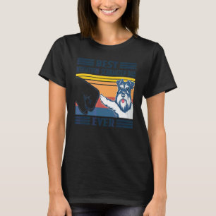 Mens Best Miniature Schnauzer Vater Ever Dog Fathe T-Shirt