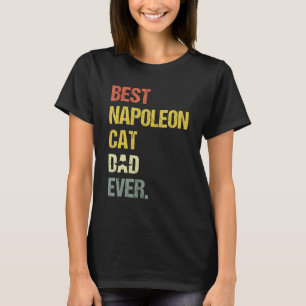 Mens Best Napoleon Cat Vater Cat T-Shirt