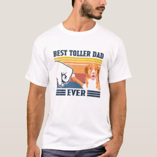 Mens Best Nova Scotia Duck Tolling Retriever Vater T-Shirt
