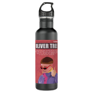 Mens Best Oliver Tree Album Rap Hiphop Rare Music Edelstahlflasche