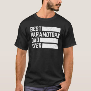 Mens Best Paragliding Vater je Parachute Paraglidi T-Shirt