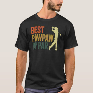 Mens Best Pawpaw by Par Apparel Golf Vater Vater T-Shirt