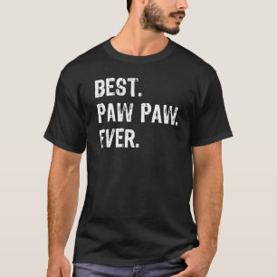 Mens Best Pawpaw je Vatertag T-Shirt