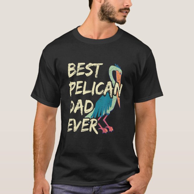 Mens Best Pelican Vater für Ihren Pelikan T-Shirt (Vorderseite)