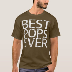 Mens Best Pops je Vatertag T-Shirt