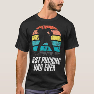Mens Best Pucking Vater Ever - Ice Hockey Vater T-Shirt