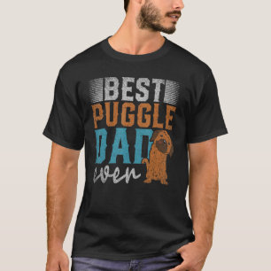 Mens Best Puggle Vater je Hund Haustier Mops T-Shirt