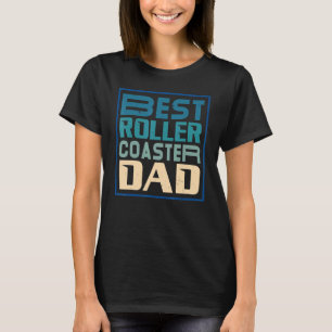 Mens Best Roller Untersetzer Vater Rollercoaster A T-Shirt