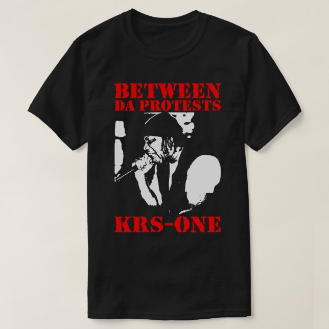 Mens Best Singer KRS ONE T-Shirt (Design vorne)