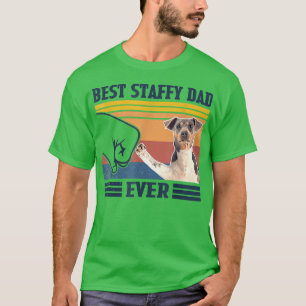 Mens Best Staffy Vater Ever Funny Dog Lover Vateri T-Shirt