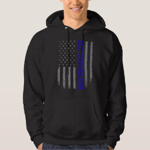 Mens Best Stepdad je American Flag für Vater' Hoodie