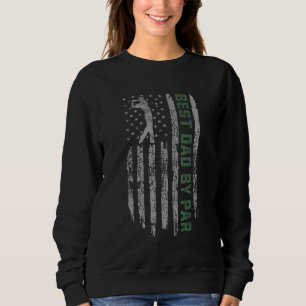 Mens Best Vater by Par Daddy Golf Golfer Vaterscha Sweatshirt