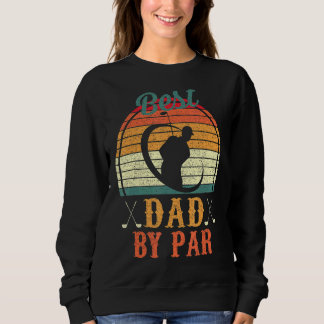 Mens Best Vater by Par Daddy Vatertag Golf Vint Sweatshirt