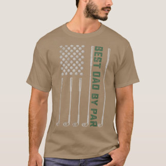 Mens Best Vater by Par Daddy verleiht Golfer T-Shirt