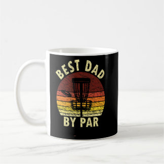 Mens Best Vater by Par Disk Golfer Vater Disk Golf Kaffeetasse