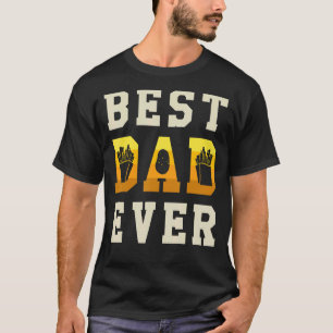 Mens Best Vater Ever French Fries Potato Eater Faa T-Shirt