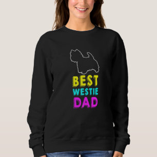 Mens Best Wesite Vater West Highland Terrier Vater Sweatshirt