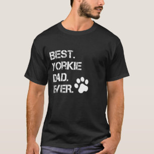 Mens Best Yorkie Yorkshire Terrier Vater Ever Anim T-Shirt