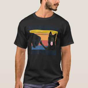 Mens Bester belgischer Schäferhund-Vater je Hund V T-Shirt