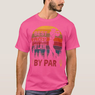 Mens bester Vater im Jura von Par Funny Golf Vater T-Shirt