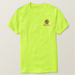 Mens' bestickter Basic-T - Shirt