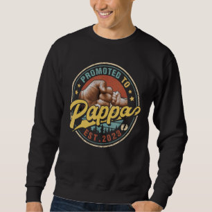 Mens beworben, um Pappa 2023 für neuen Dad ersten  Sweatshirt