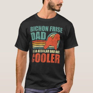 Mens Bichon fliegt Vater wie ein regelmäßiger Vate T-Shirt