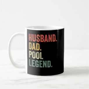 Mens Billiards Funny Husband Vater Pool Player Kaffeetasse