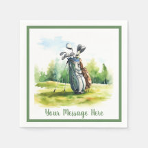 Men's Birthday Retirement Golf Theme Party