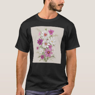 Mens Blume blühen blumige Blume Bouquet Blume T-Shirt