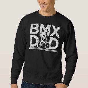 Mens BMX Vater Retro Style Radfahren BMX Rider Vat Sweatshirt