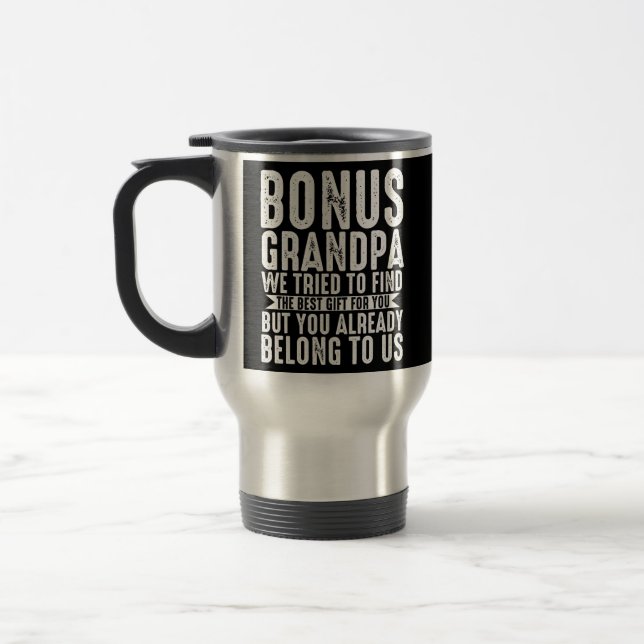 Mens Bonus Opa haben wir versucht, Bonus Großad zu Reisebecher (Links)